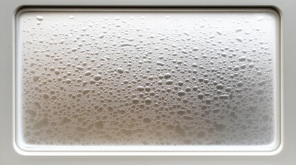 Condensation on Glass Framed