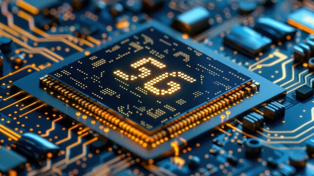 5G Networks: Next-gen mobile technology providing high-speed, low-latency connectivity, powering smart cities, autonomous vehicles, and instant data transfer.
