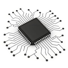  Microchip and Circuit Board Connections