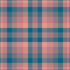 Subtle peach and teal plaid pattern.  Perfect for textile design, fashion, or website backgrounds.