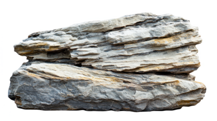 Sculpted by Time: A Close-Up of a Layered Rock Formation, Revealing Nature's Textural Tapestry and Geological Artistry in Earthy Grays