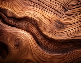 Fototapeta premium closeup of wood grain forming interesting patterns with warm tones
