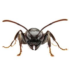 Fototapeta premium Ant isolated on transparent background