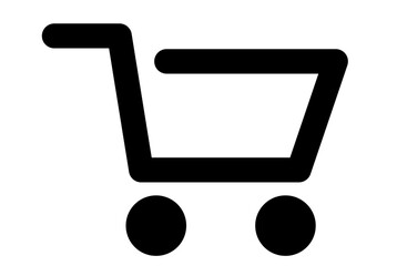 ショッピングカートのシンプルなアイコン