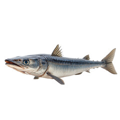 Fototapeta premium Barracuda isolated on transparent background.