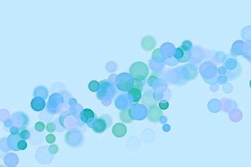 abstract background with bubbles
