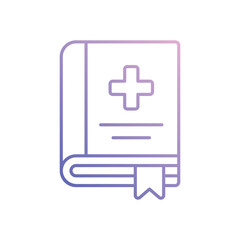 Medical Book vector icon