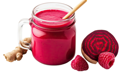 Drink of antioxidant fruit beetroot raspberry smoothie, featuring raspberry smoothie with drink of antioxidant fruit, a power-packed autumn drink of antioxidant fruit rich in vitamins and color