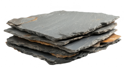 Stacked Slate Stone Texture: Natural Gray Rock Background for Design, Construction, and Decorative Backdrops - Rustic, Rough, and Solid Elements