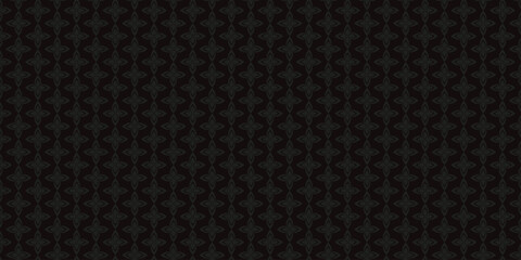 Print black gray color Elegant Trendy Geometric floral seamless patterns background graphic ornaments Vector tile pattern  Floral Mosaic, floral pattern for wallpaper, fabric, textile.