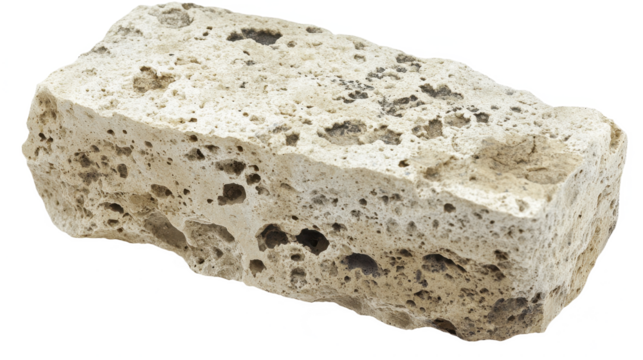 Porous Stone Texture: A Close-Up of Natural Rock Surface with Rough, Detailed Patterns - Perfect for Abstract Backgrounds and Geological Studies