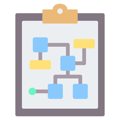 Business Strategy Flat Icon