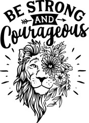 Strong Woman SVG Design