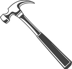 Hammer simple icon. Vector illustration