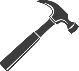 Hammer simple icon. Vector illustration
