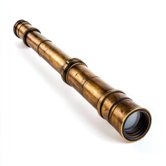 Fototapeta premium Antique brass telescope