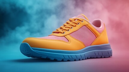 A stylish sports shoe isolated