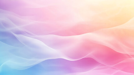 Fototapeta premium Gradient background in pastel light colors, soft and smooth abstract backdrop for design and branding