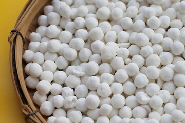 Big tapioca pearls, sago seeds