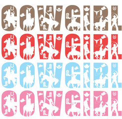 Rustic Western Text Sublimation Clipart Vector Illustration – Vintage Cowboy Typography Design, Rodeo Lettering, Wild West Font Art, Retro Western Aesthetic for T-Shirts, Mugs, Prints, and Digital Dow