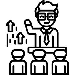 Encourage Icon Vector Element