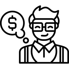 Finance Icon Vector Element