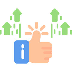 Obraz premium Motivation Icon Vector Element