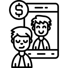 Artificial Intelligence Icon Vector Element