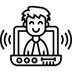 Man Icon Vector Element