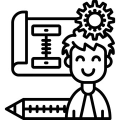 Planning Icon Vector Element