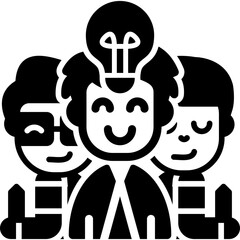 Think Different Icon Vector Element