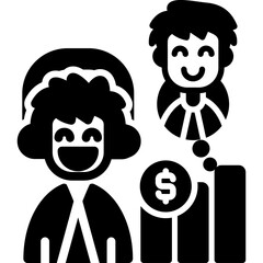 Mentor Icon Vector Element