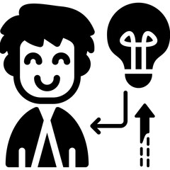 Personality Icon Vector Element