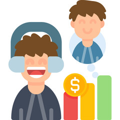 Mentor Icon Vector Element