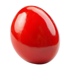 Vibrant red egg display kitchen counter food photography bright lighting close-up culinary art