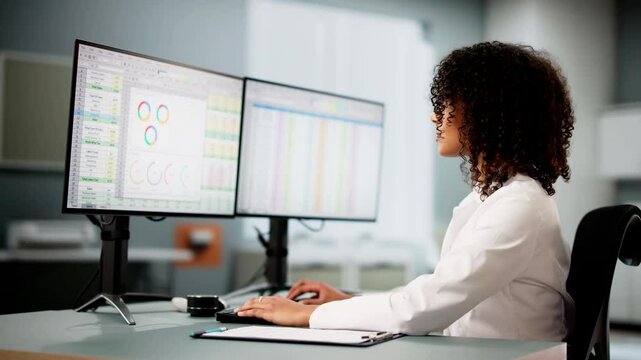 Hospital Doctor Using Spreadsheet For Billing Codes