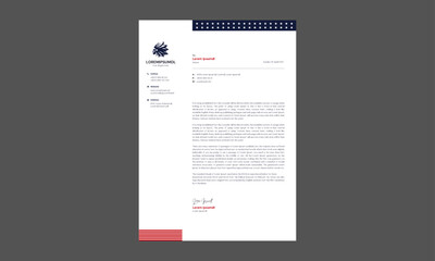 minimalistic letterhead design, clean layout, simple geometric elements, neutral colors, flat design, subtle texturing, simplicity, clarity
