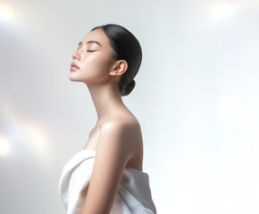 アジア人女性のポートレート