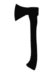 Ax silhouette