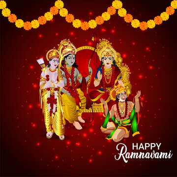 Rama navami celebration background