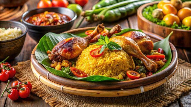 Depok Duck Rice Samba: July 2022 Tilt-Shift Culinary Delight - West Java Food Photography
