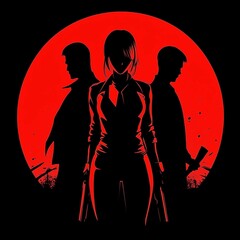 Silhouette of a Team | Graphic Logo Featuring Everyday Heroes