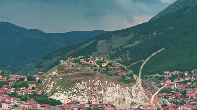 City on the rock, Iskilip Corum Turkey