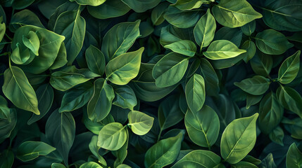 Obraz premium leafy green background