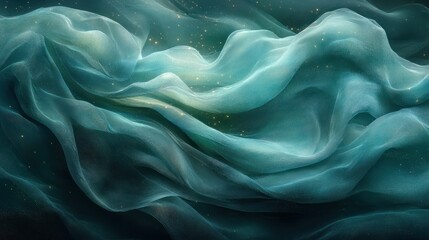 Obraz premium Abstract flowing fabric texture wallpaper illustration organic art design