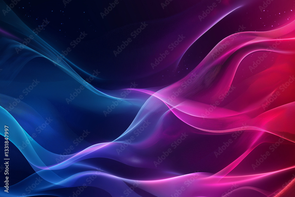 Wall mural abstract background with dynamic effect. motion background. trendy gradients. can be used for advert