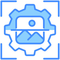 Obraz premium Image Processing Icon