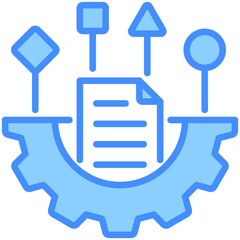 Obraz premium Raw Data Icon