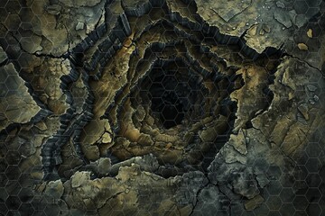 RPG digital battlemap post apocalyptic landscape ruined city survival adventure wasteland thematic tabletop gaming terrain for role-playing games immersive fantasy campaign settings unique design suit