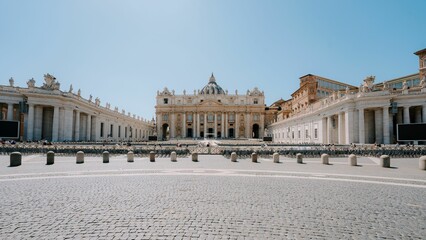 Wide View Peter Basilica